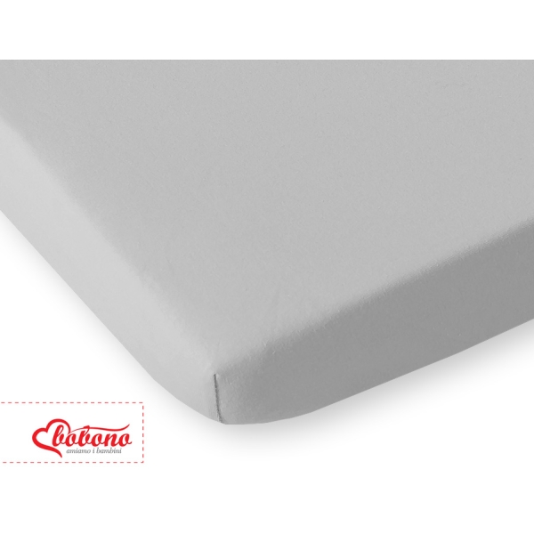 Coprimaterasso in Jersey per Lettino 200x80cm Grigio