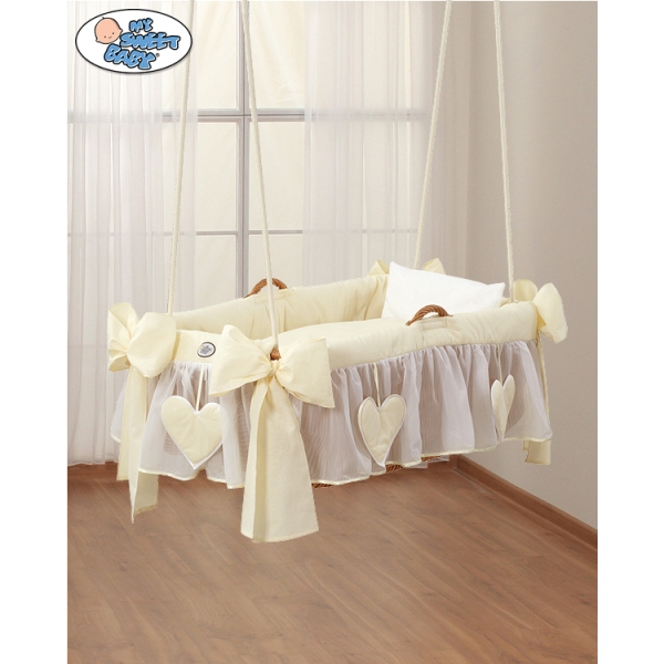 Culla a Sospensione Neonato Creme Amelia