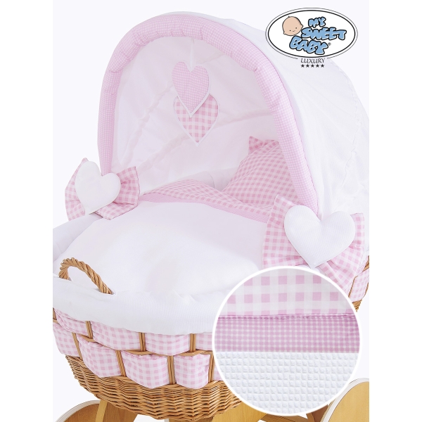 Culla con Biancheria Completa Vimini Isabella