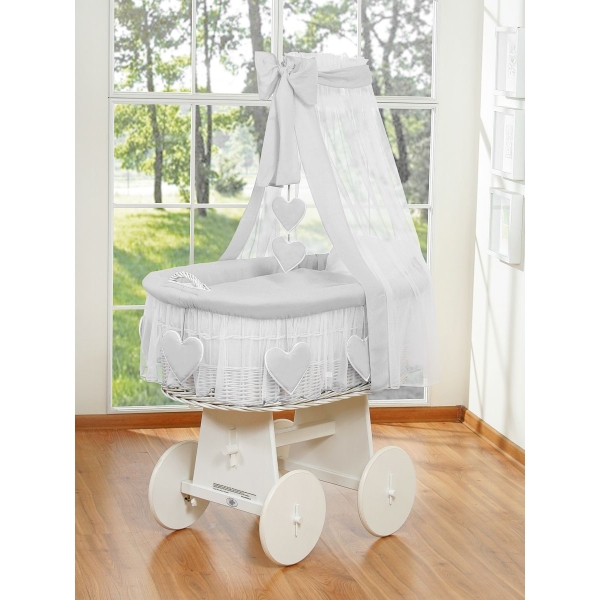 Culla bambino in vimini