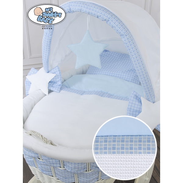 Culla in Rattan con Ruote Isabella