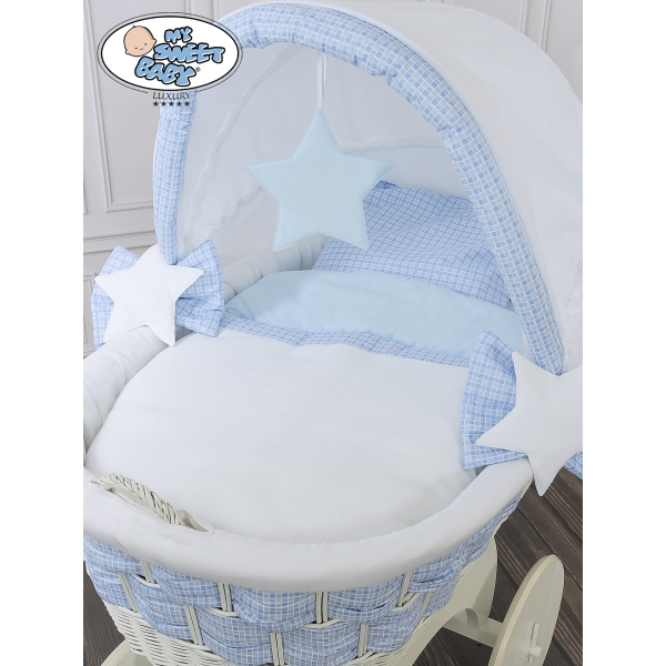 Culla in Rattan con Ruote Isabella