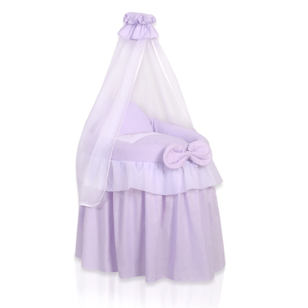 Culla in Vimini con Drappo per le Bambole Lilla Little Prince/Princess