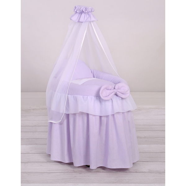 Culla in Vimini con Drappo per le Bambole Lilla Little Prince/Princess