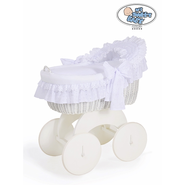 Culla Neonato Completa Bianca Carlotta