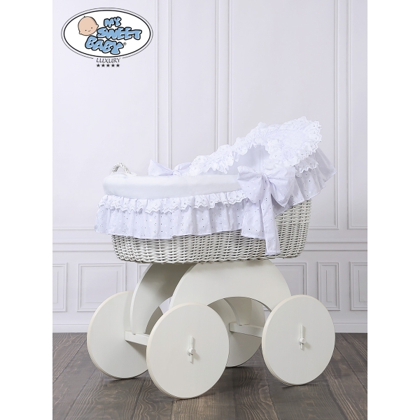 Culla Neonato Completa Bianca Carlotta
