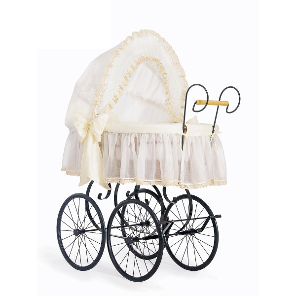 Culla in vimini vintage stil