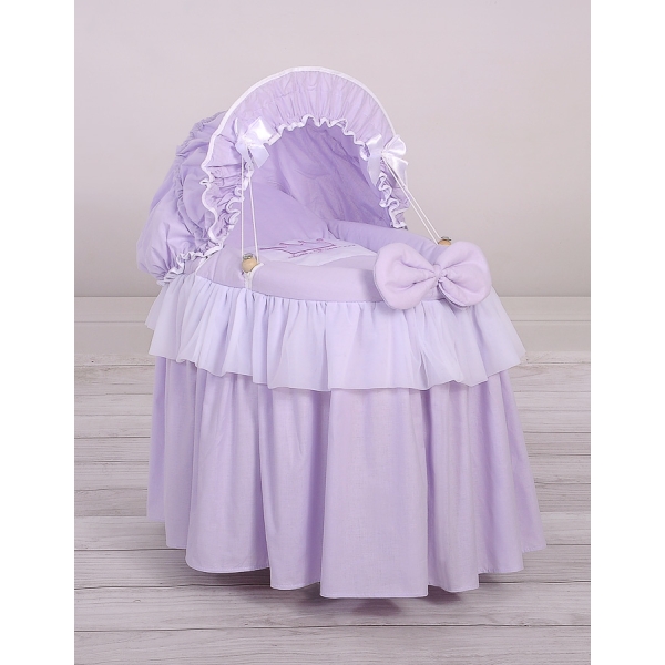 Culla per Bambole con Cappotta Lilla Little Prince/Princess