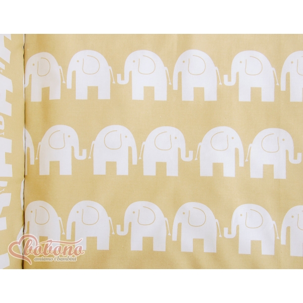 Culle Fianco Letto per Neonati con Zanzariera Beige