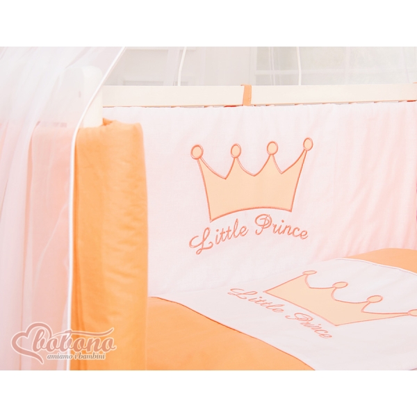 Culle Fianco Letto per Neonati con Zanzariera Pesca Little Prince/Princess