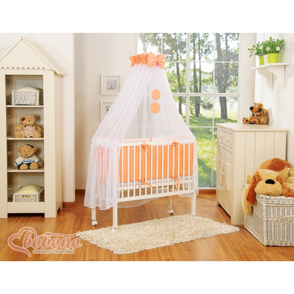 Culle Fianco Letto per Neonati con Zanzariera Pesca Little Prince/Princess