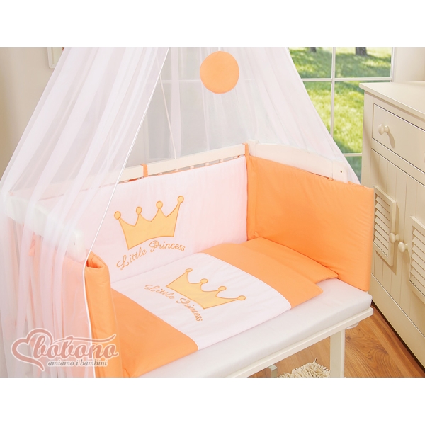 Culle Fianco Letto per Neonati con Zanzariera Pesca Little Prince/Princess