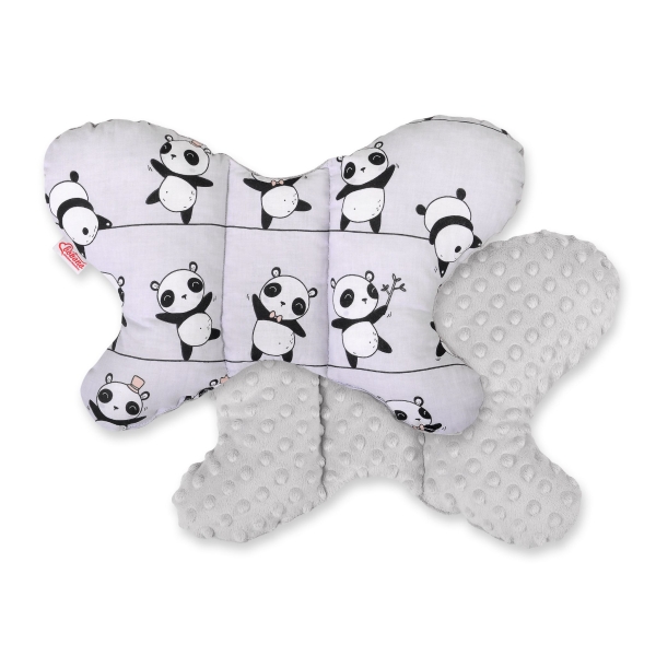 Cuscino Antiurto Anti Shock - Farfalla Grigio Panda
