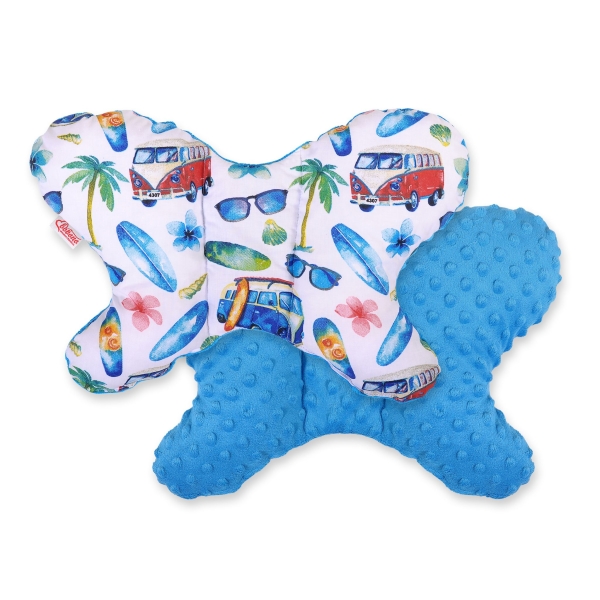 Cuscino Antiurto Anti Shock - Farfalla Turchese