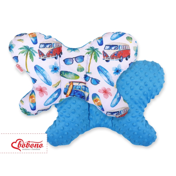 Cuscino Antiurto Anti Shock - Farfalla Turchese