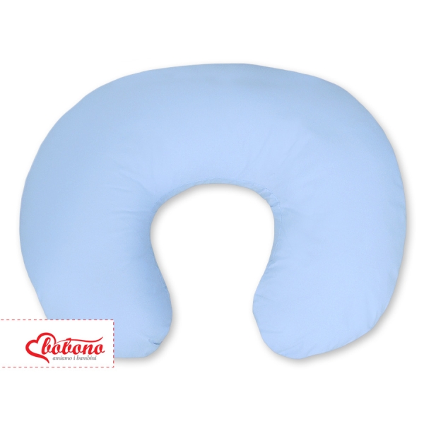 Federa Cuscino Allattamento Blu Cuori