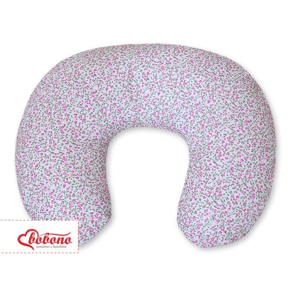 Federa per Cuscino per Allattamento Rosa Fiori Fiori Cuori