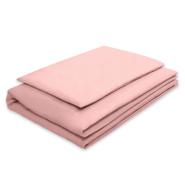 Federa e Copripiumino per Neonati Rosa Scuro