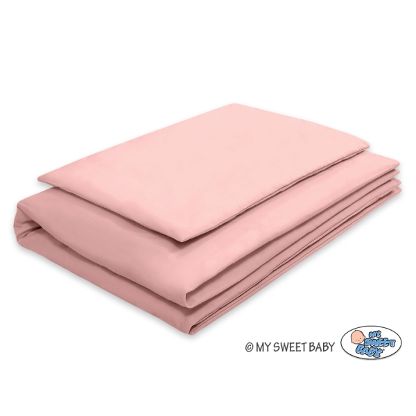 Federa e Copripiumino per Neonati Rosa Scuro