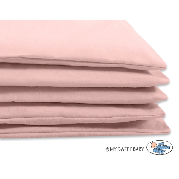 Federa e Copripiumino per Neonati Rosa Scuro