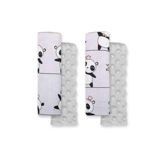 Imbottitura per Cintura di Sicurezza Grigio Panda