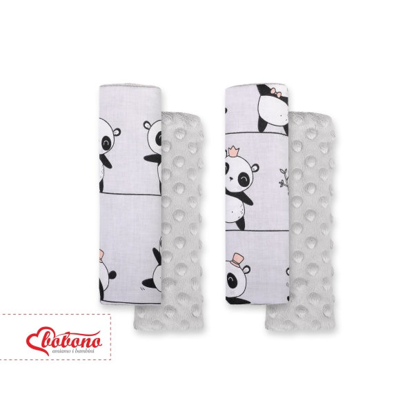 Imbottitura per Cintura di Sicurezza Grigio Panda