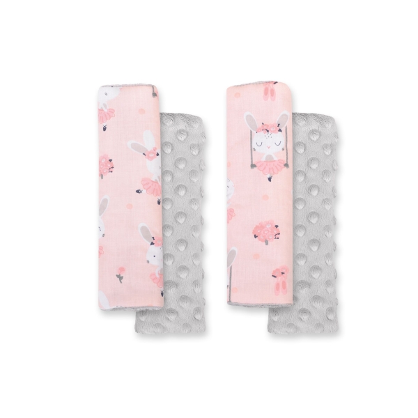 Imbottitura per Cintura di Sicurezza Rosa Grigio Ballerine