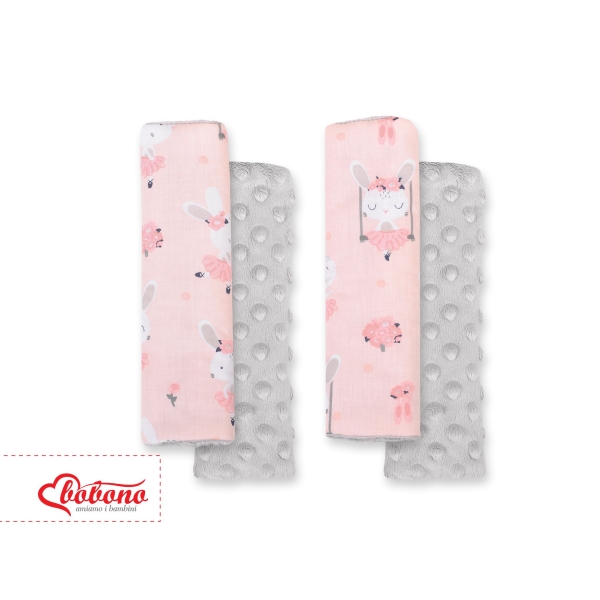 Imbottitura per Cintura di Sicurezza Rosa Grigio Ballerine