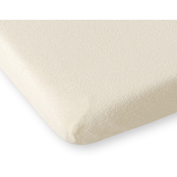 Lenzuolino con Elastico in Spugna 120x60cm Creme