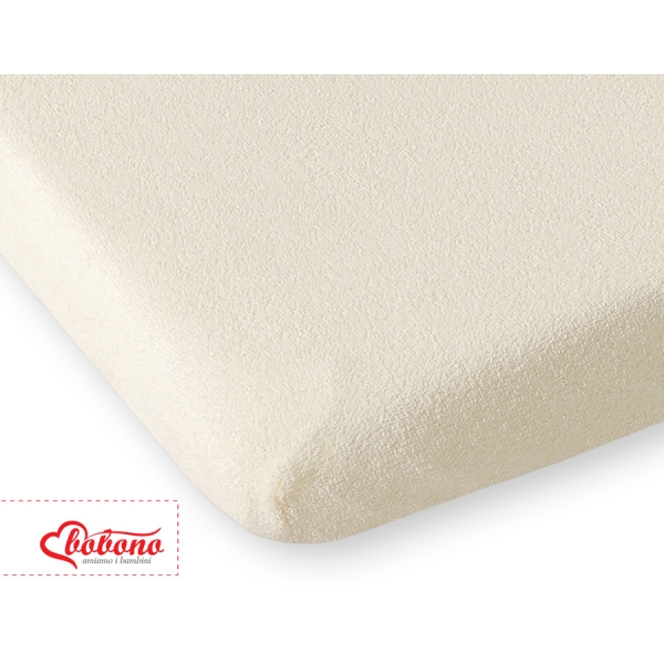 Lenzuolino con Elastico in Spugna 120x60cm Creme