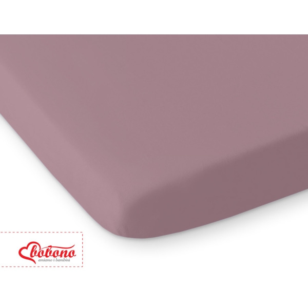 Lenzuolino di Cotone 60x120cm per Lettino Bianca Viola Pastello