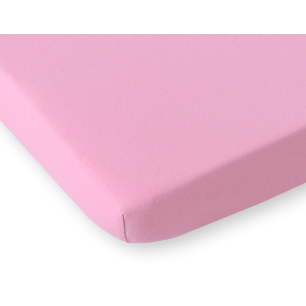 Lenzuolino di Jersey 80x200cm per Lettino Rosa