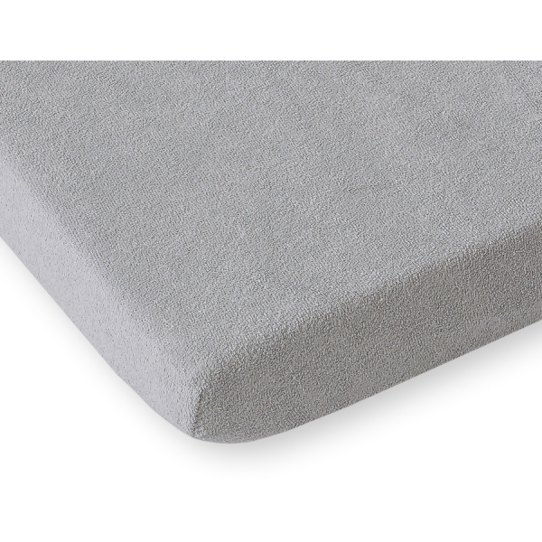 Lenzuolino di Spugna 80x200cm per Letto Grigio