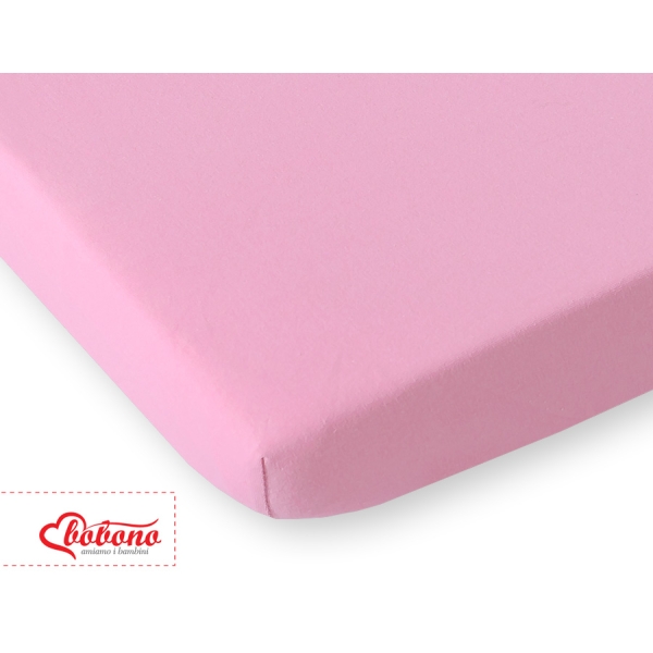 Lenzuolino in Jersey per Letto 140x200cm Rosa
