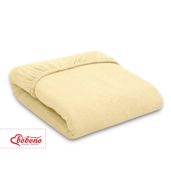 Lenzuolo di Spugna per Lettino 120x60cm Giallo