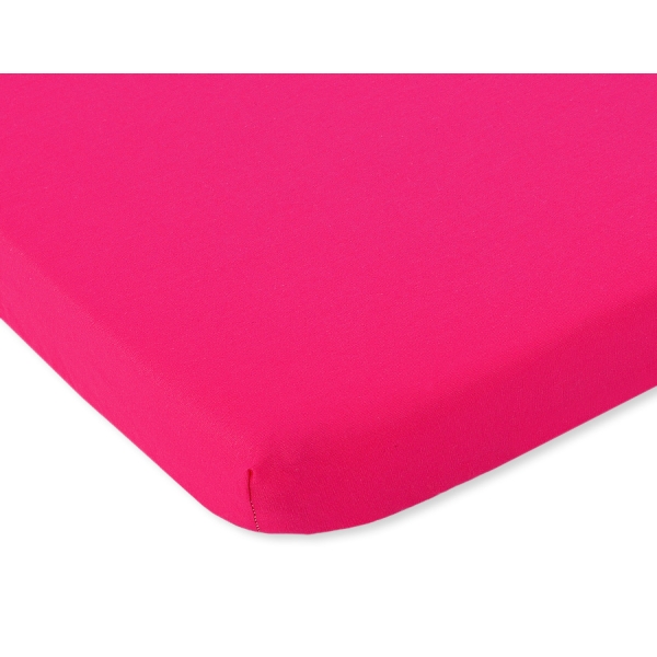 Lenzuolo in Cotone 60x120cm per Lettino Rosa