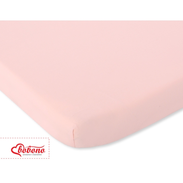 Lenzuolo in Cotone per Lettino 120x60cm Rosa Cipria