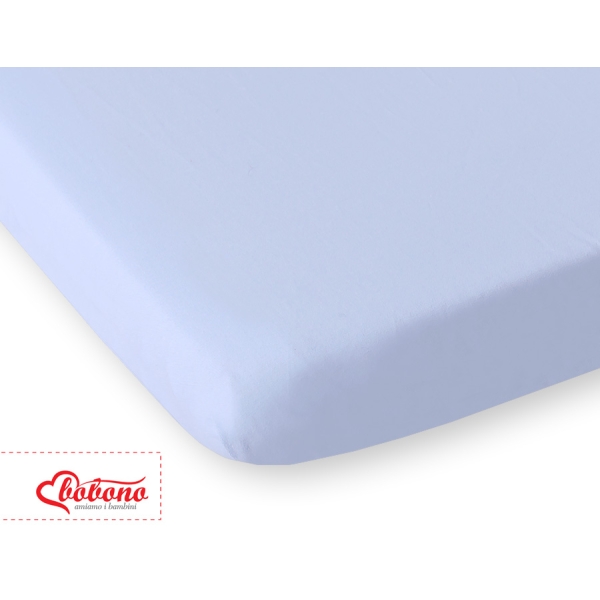 Lenzuolo in Cotone per Lettino 140x70cm Blu