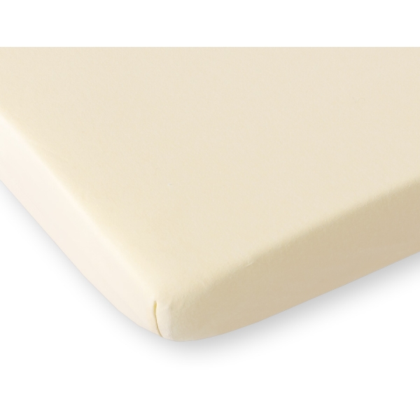 Lenzuolo in Jersey 60x120cm per Lettino Creme