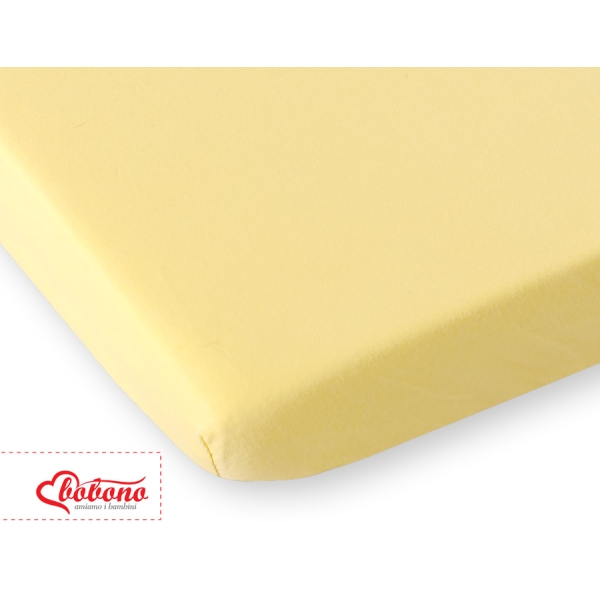 Lenzuolo in Jersey 70x140cm per Lettino Giallo