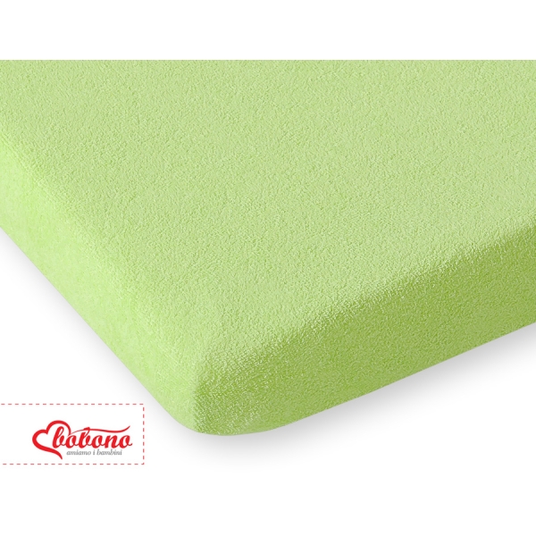 Lenzuolo in Spugna per Lettino 120x60cm Verde
