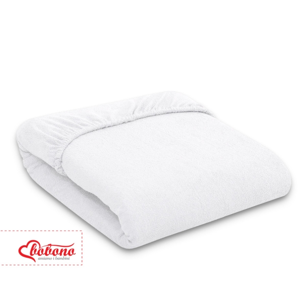 Lenzuolo in Spugna per Lettino 140x70cm Bianca