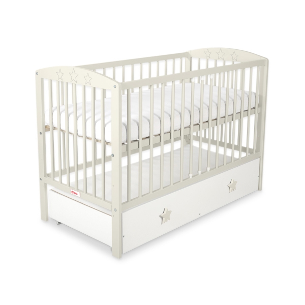 Letino per Bambino 120x60cm con Cassetto Maxi Stelle