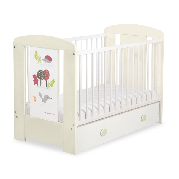 Letino per Bambino con Cassetto120x60cm Maxi Foresta
