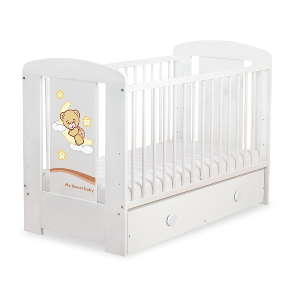 Letino per Bambino con Cassetto120x60cm Maxi Notte