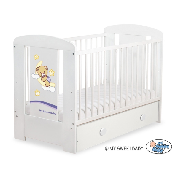 Letino per Bambino con Cassetto120x60cm Maxi Notte