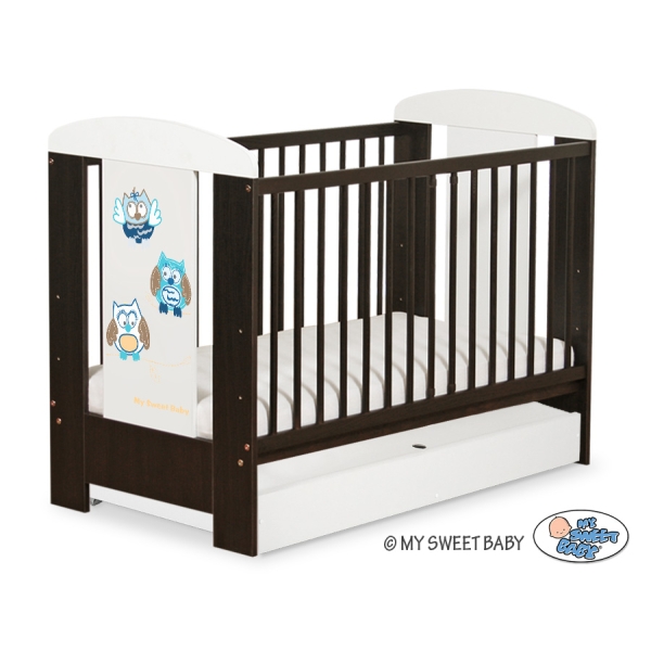 Letino per Bambino con Cassetto120x60cm Standard Gufi