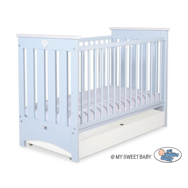 Lettino 60x120 cm con Cassetto Lorenzo Standard