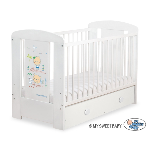 Lettino 60x120cm con Cassetto Maxi