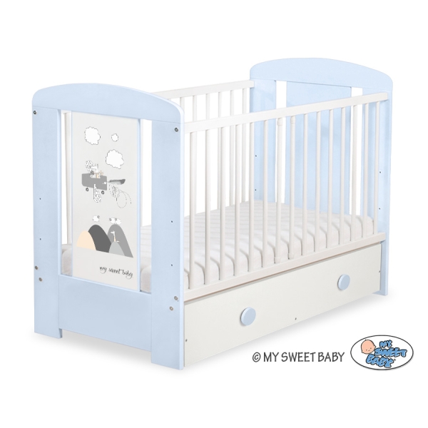 Lettino 60x120cm con Cassetto Maxi